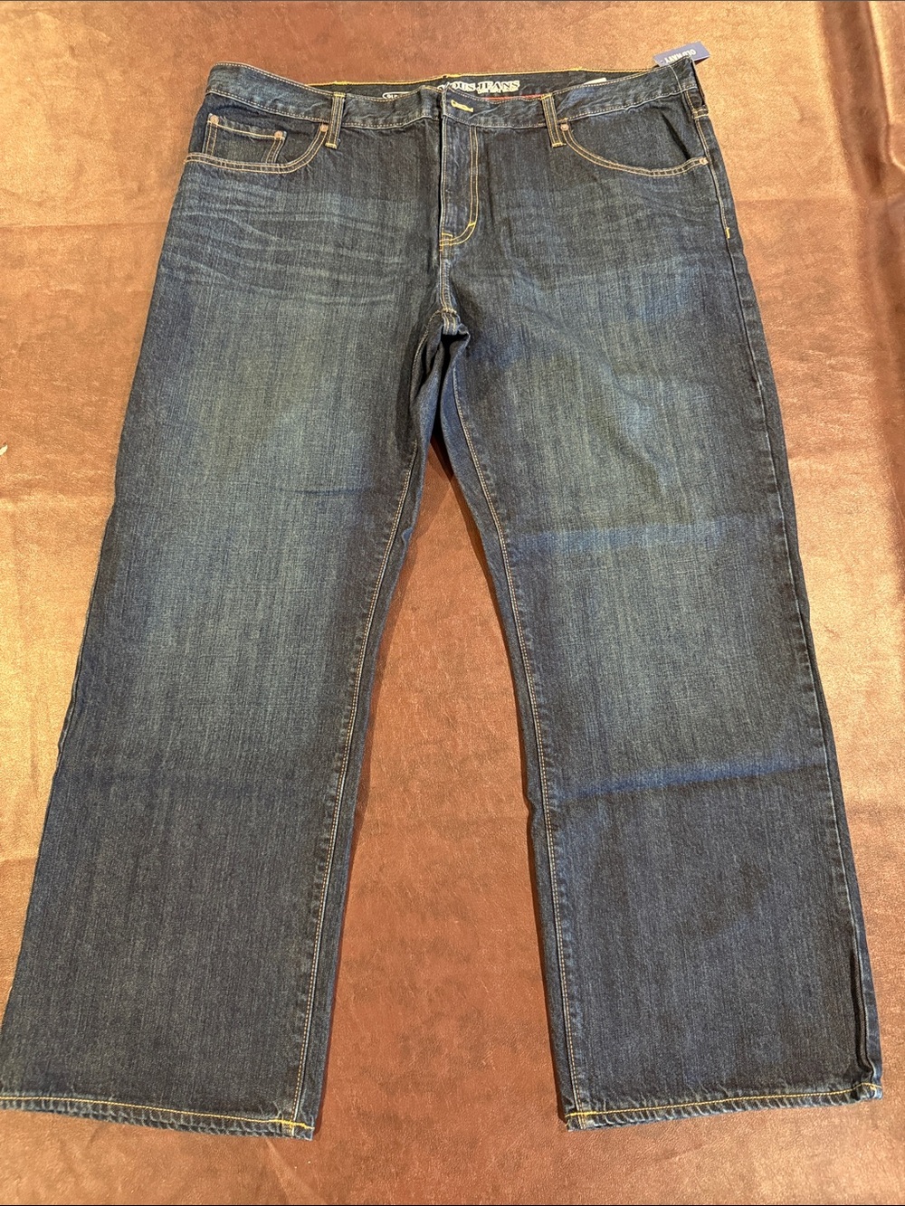 Old Navy Men's Dark Loose Fit Jean 44x32
